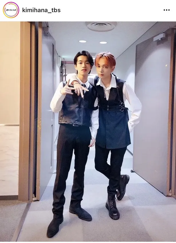 画像・写真 高橋文哉と宮世琉弥の距離が近いお肌ツルツル2ショットに