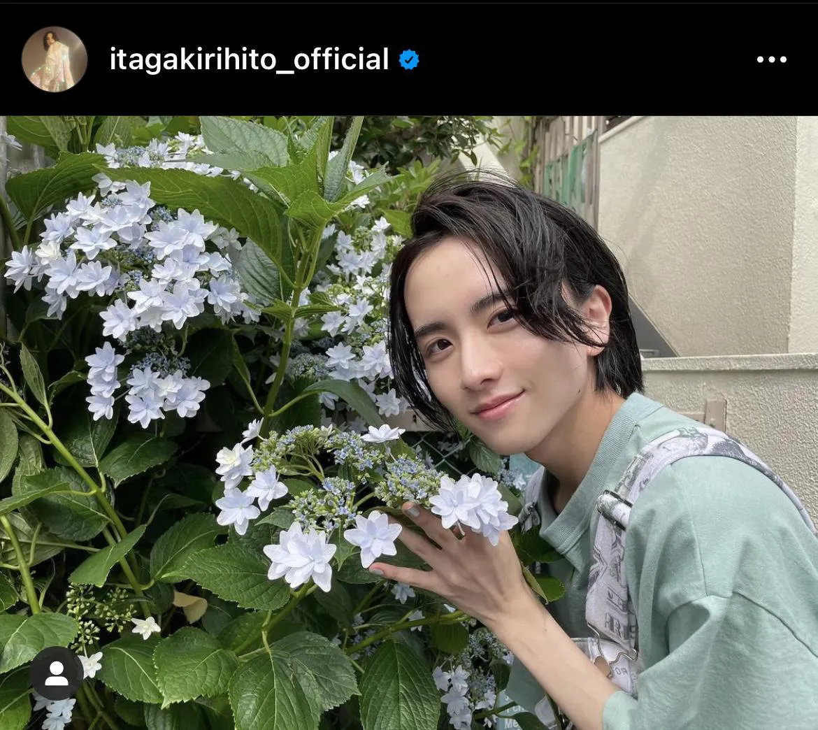 ※画像は板垣李光人公式Instagram(itagakirihito_official)より