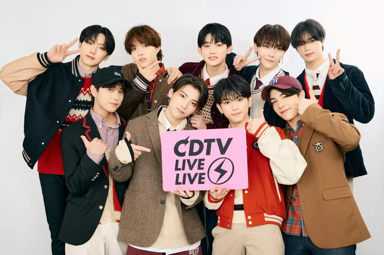 「CDTVライブ！ライブ！クリスマス4時間SP」出演前の&TEAM