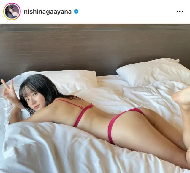 ※画像は西永彩奈(nishinagaayana)オフィシャルInstagramのスクリーンショット