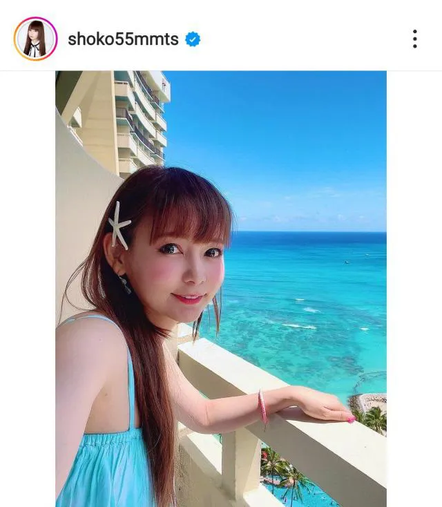 ※中川翔子公式Instagram(shoko55mmts)より