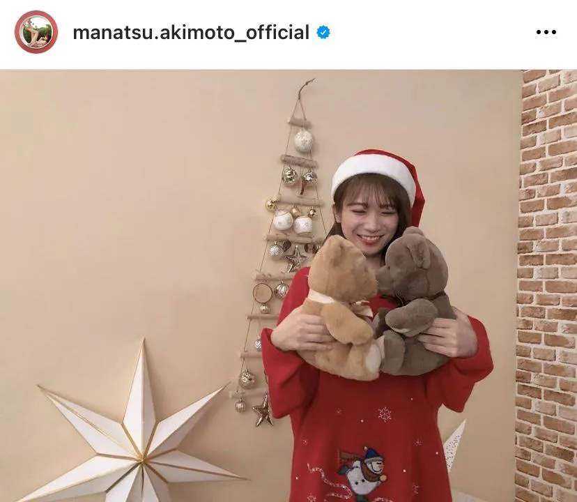 ※画像は秋元真夏(manatsu.akimoto_official)オフィシャルInstagramのスクリーンショット