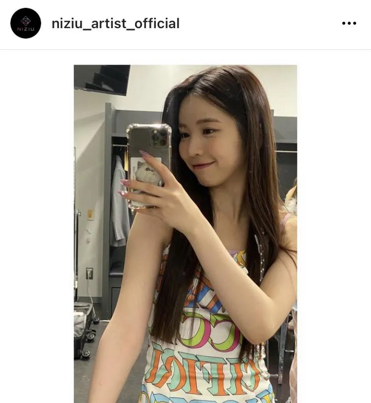  ※NiziU公式Instagram(niziu_artist_official)より