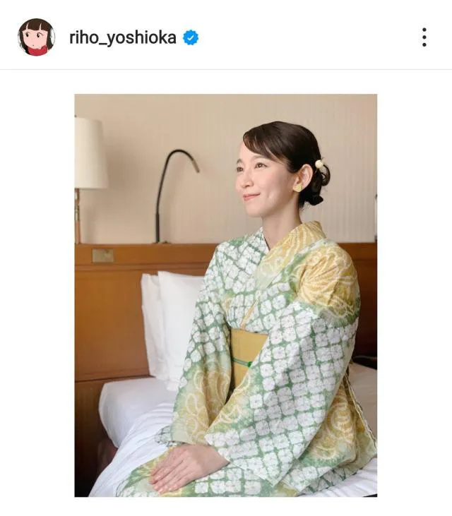 ※吉岡里帆公式Instagram(riho_yoshioka)より