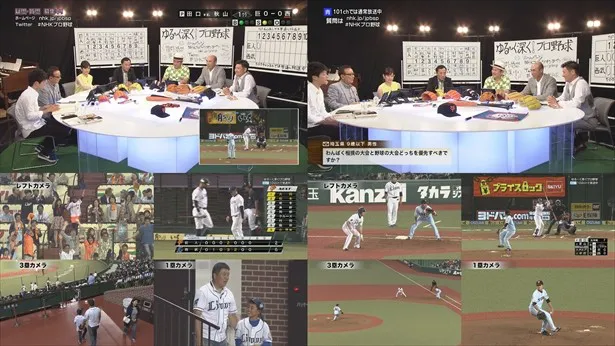 ゆる～く深く！プロ野球 放送チャンネル：NHK　BS-1（サブチャンネル）