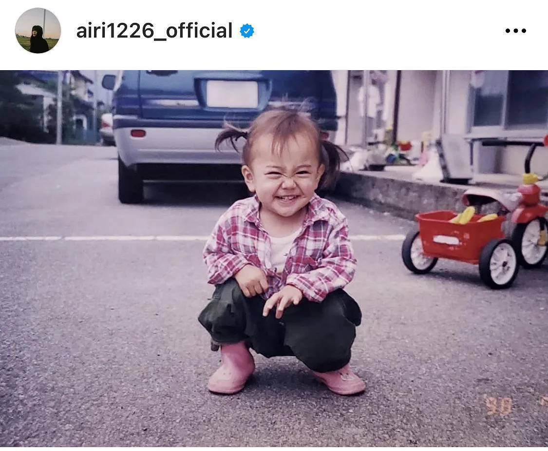 幼少期の松井愛莉