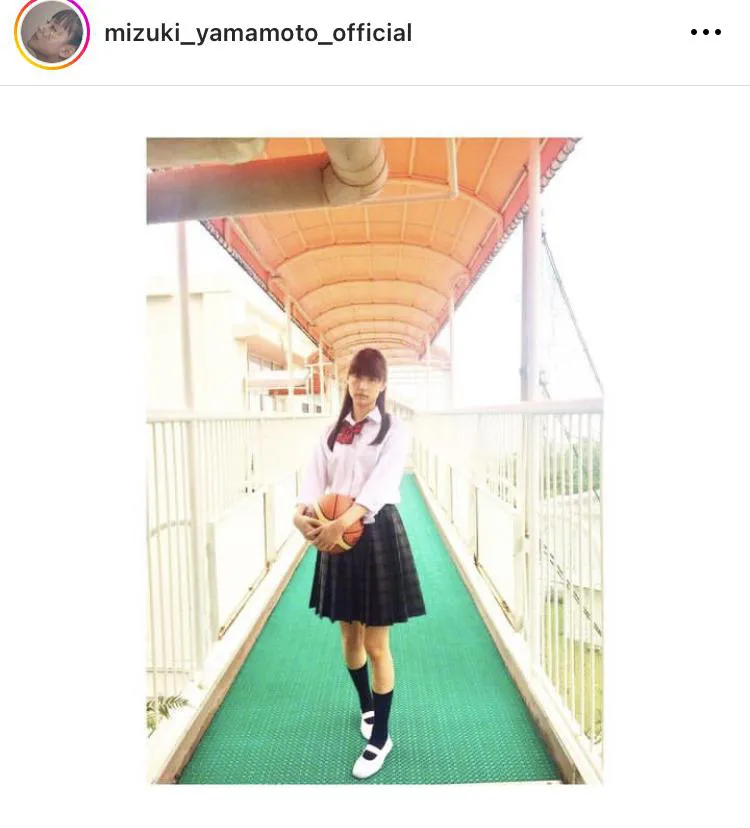 ※山本美月オフィシャルInstagram(mizuki_yamamoto_official)より