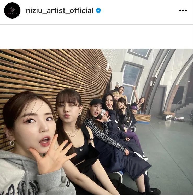 ※NiziU公式Instagram(niziu_artist_official)より