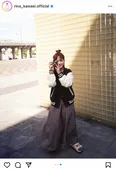 ※川栄李奈オフィシャルInstagram(rina_kawaei.official)より
