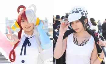 『ONE PIECE』ウタ・ヤマト・“女体化”ローに扮したコスプレイヤー、『コミケ』に集結…コスプレのこだわり語る
