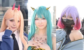 「チェンソーマン」パワーに扮するコスプレイヤー、『コミケ』初参加で「人の多さにびっくりしています」