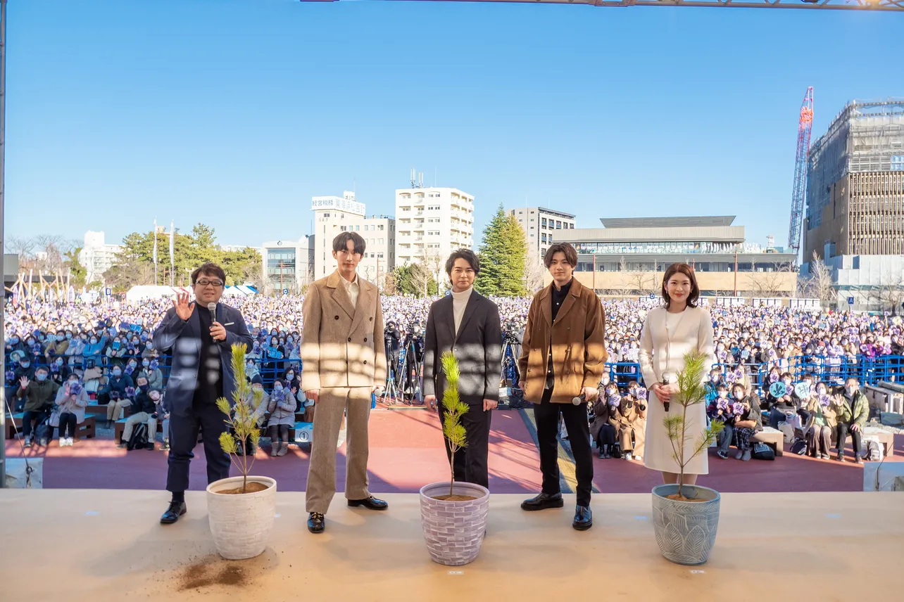 大河ドラマ「どうする家康」イベントの様子