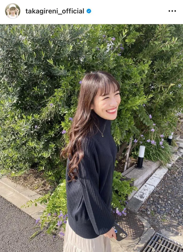  ※高城れに公式Instagram(takagireni_official)より