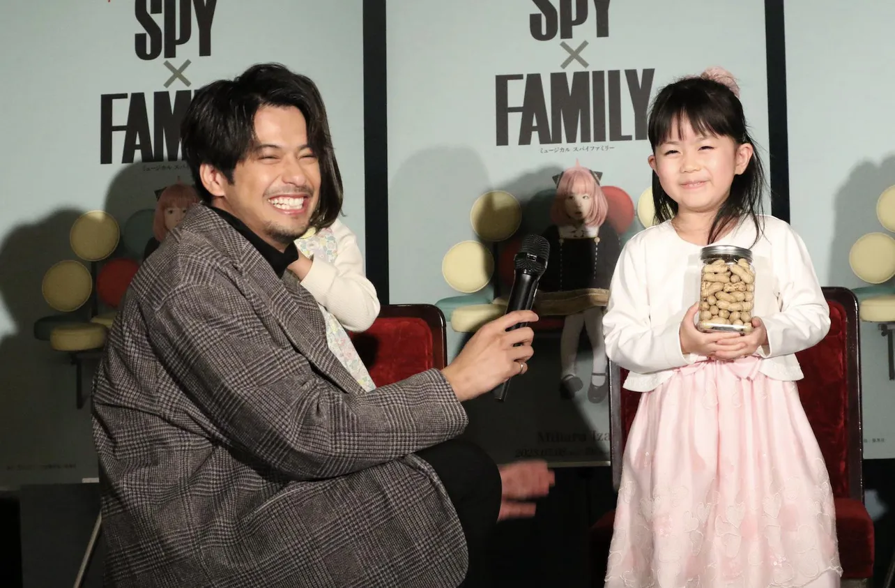 ミュージカル『SPY× FAMILY』ミニ会見の模様