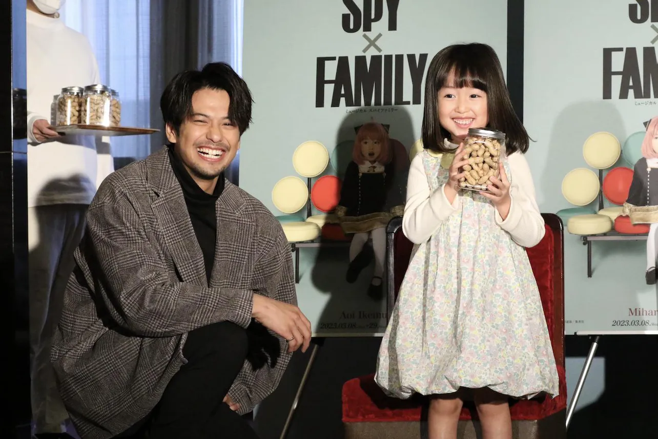 ミュージカル『SPY× FAMILY』ミニ会見の模様