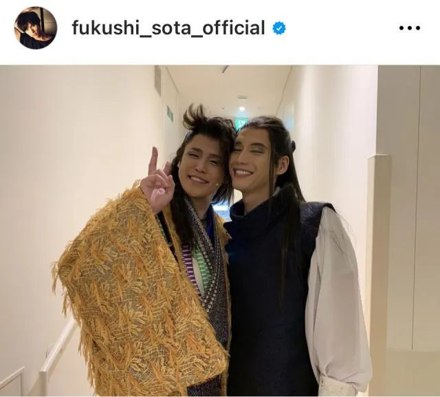 ※画像はSota FukushiのInstagram(fukushi_sota_official)より