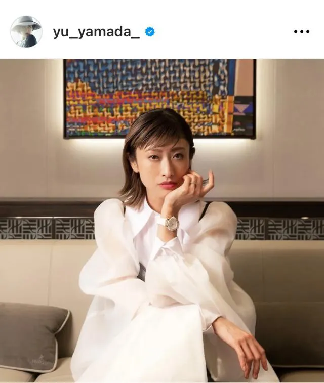 ※山田優Instagram(yu_yamada_)より