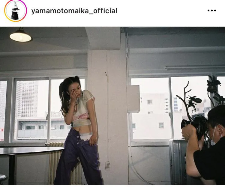  ※山本舞香公式Instagram(yamamotomaika_official)より