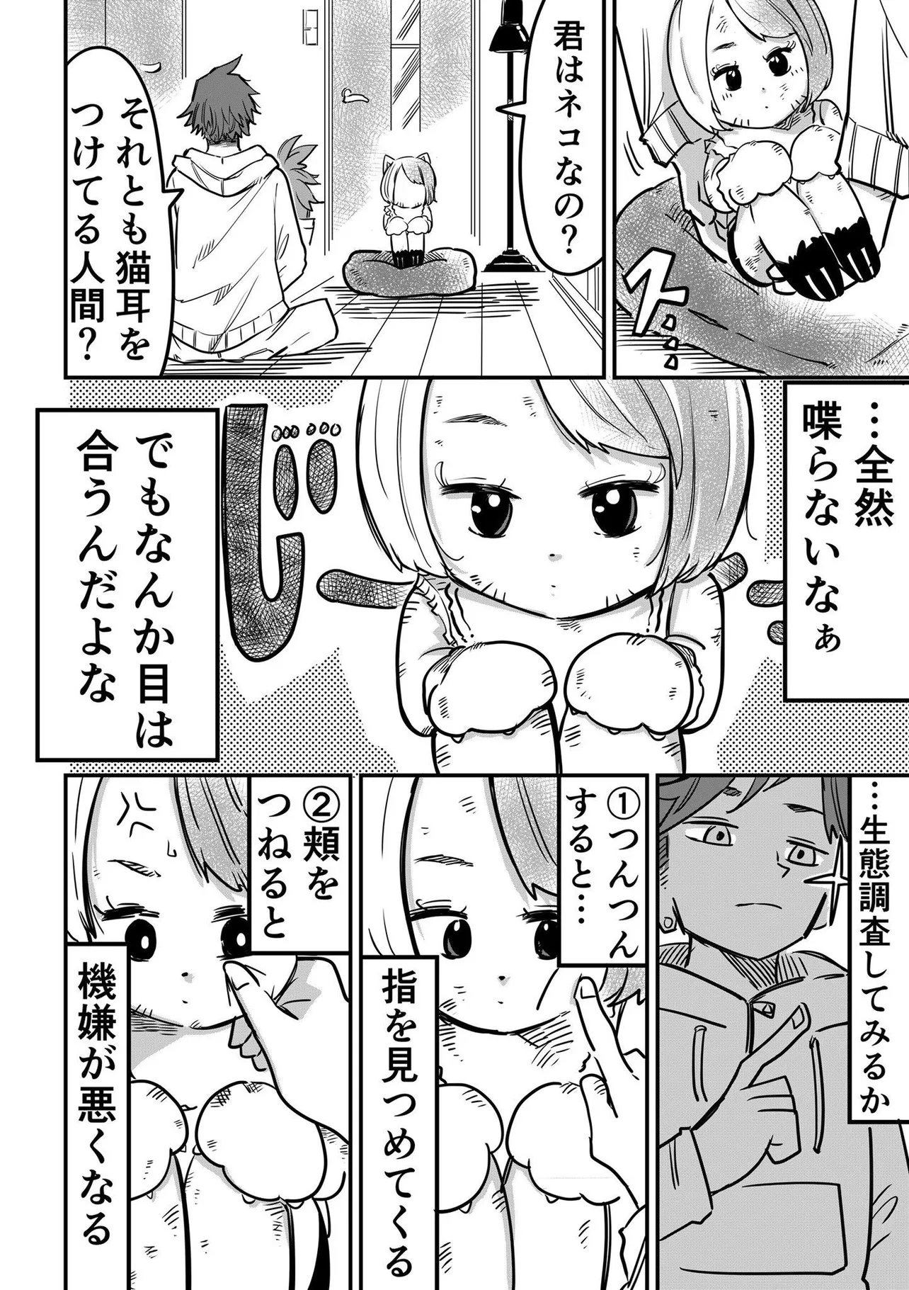 ネコムスメを拾って暮らす話(2/6)