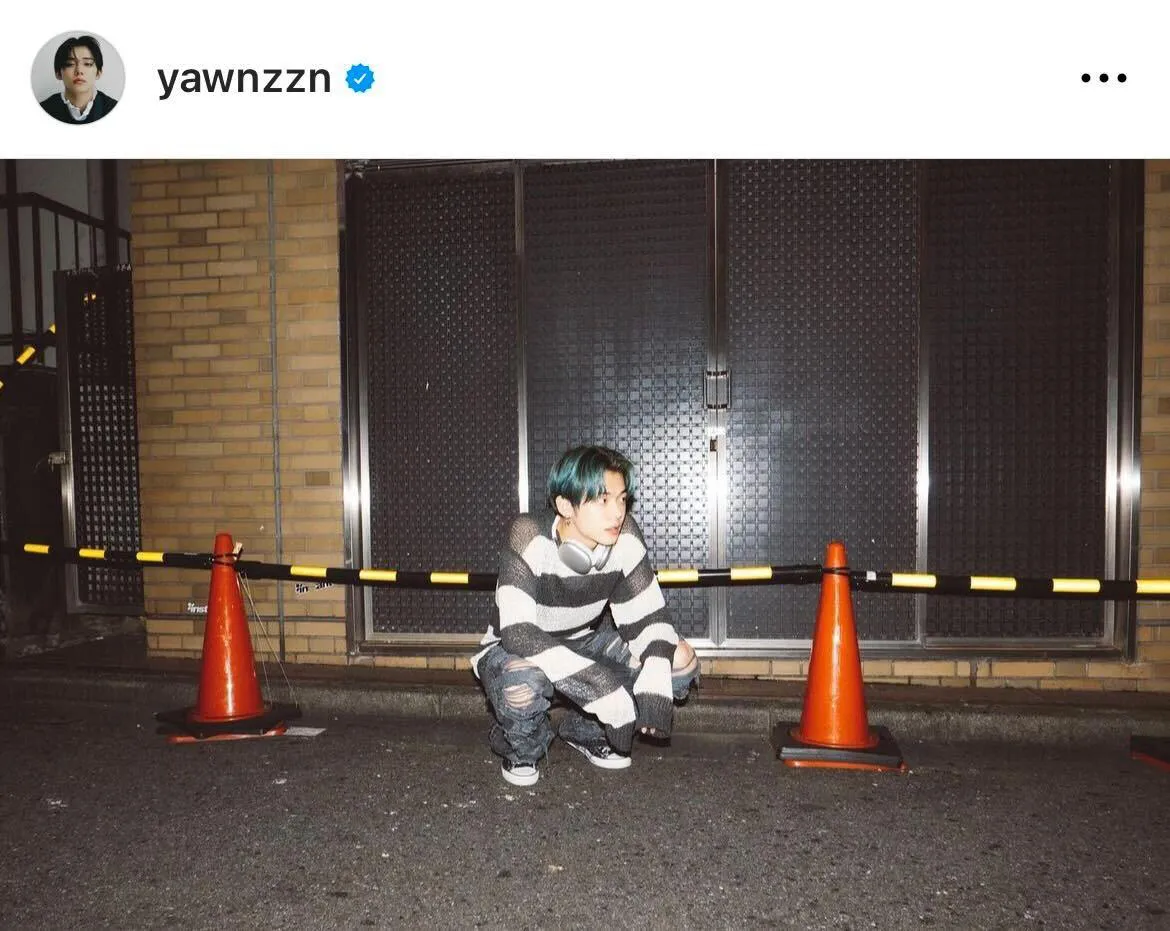  ※TOMORROW X TOGETHERヨンジュン個人公式Instagram(yawbzzn)より