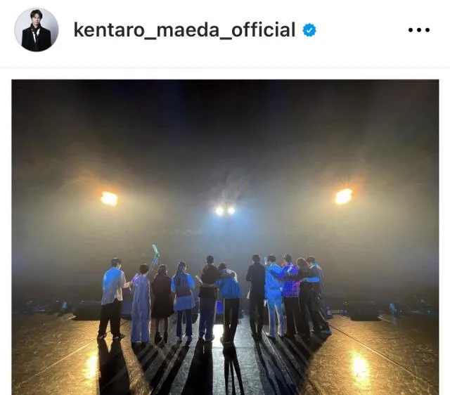 ※画像は前田拳太郎Instagram (kentaro_maeda_official)より