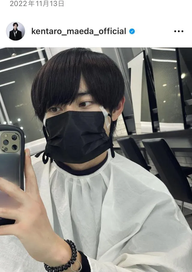 ※画像は前田拳太郎Instagram (kentaro_maeda_official)より