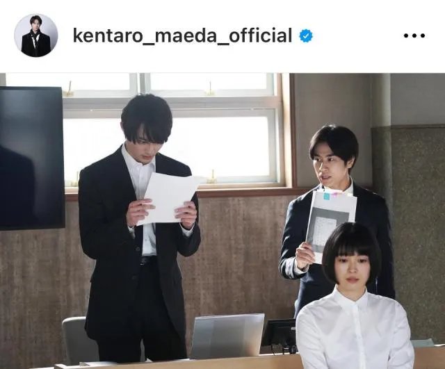 ※画像は前田拳太郎Instagram (kentaro_maeda_official)より