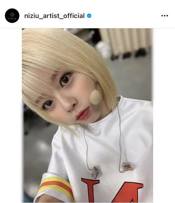  ※NiziU公式Instagram(niziu_artist_official)より