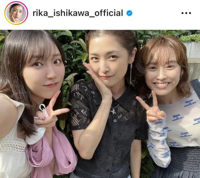 ※画像は石川梨華Instagram (rika_ishikawa_official)より