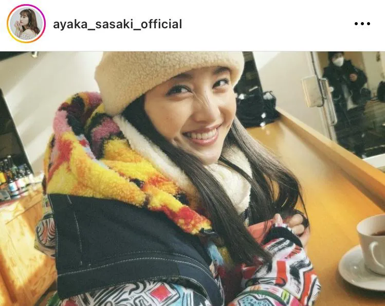 ※佐々木彩夏オフィシャルInstagram(ayaka_sasaki_official)より