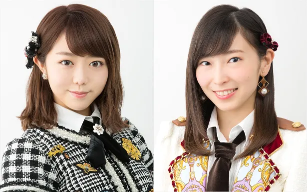 AKB48の1期生・峯岸みなみ(左)とSKE48の1期生・大矢真那(右)の巻き返しは!?