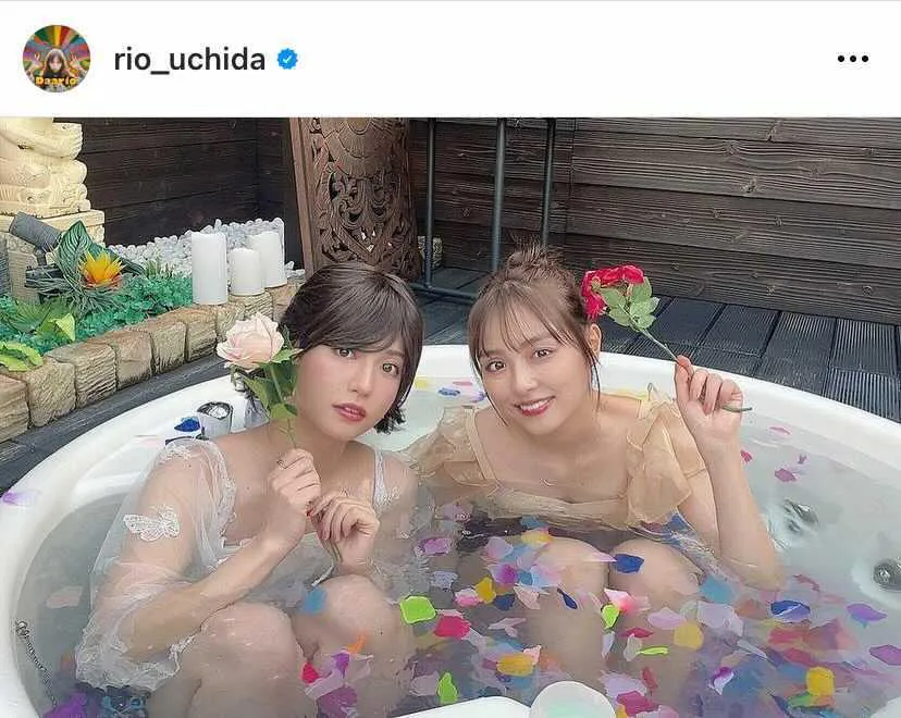 ※内田理央公式Instagram(rio_uchida)より