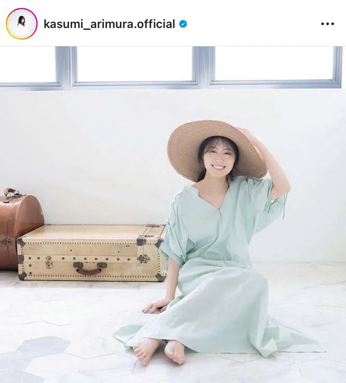 ※有村架純オフィシャルInstagram(kasumi_arimura.official)より