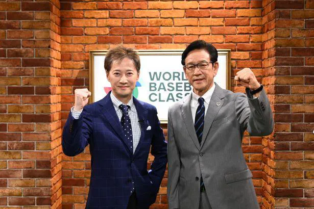 中居正広と栗山英樹監督の対談が東京・六本木のテレビ朝日にて行われた