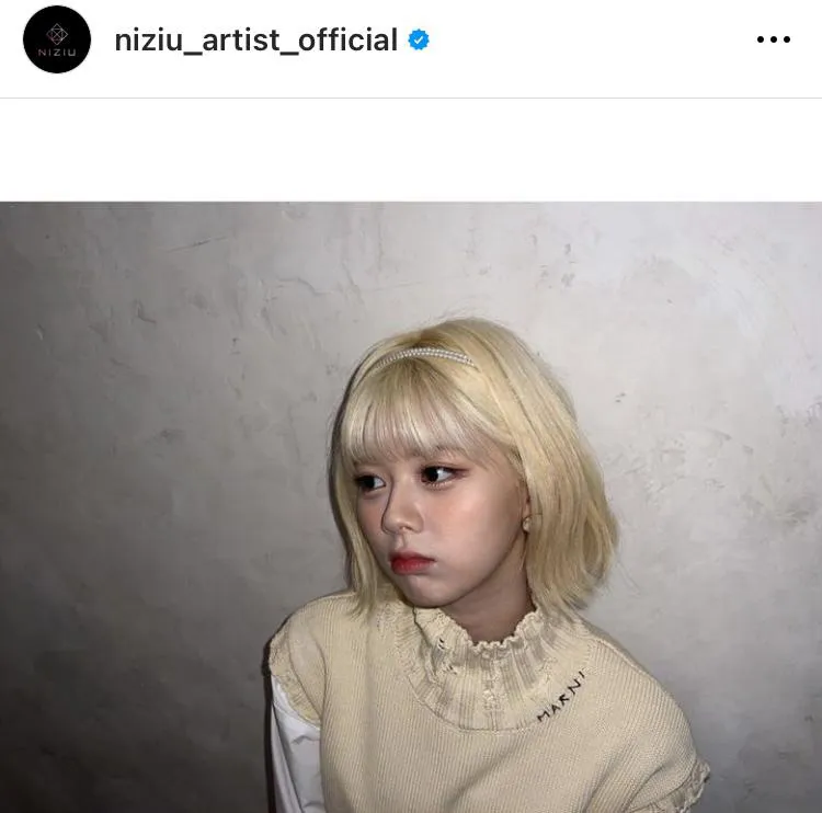   ※NiziU公式Instagram(niziu_artist_official)より