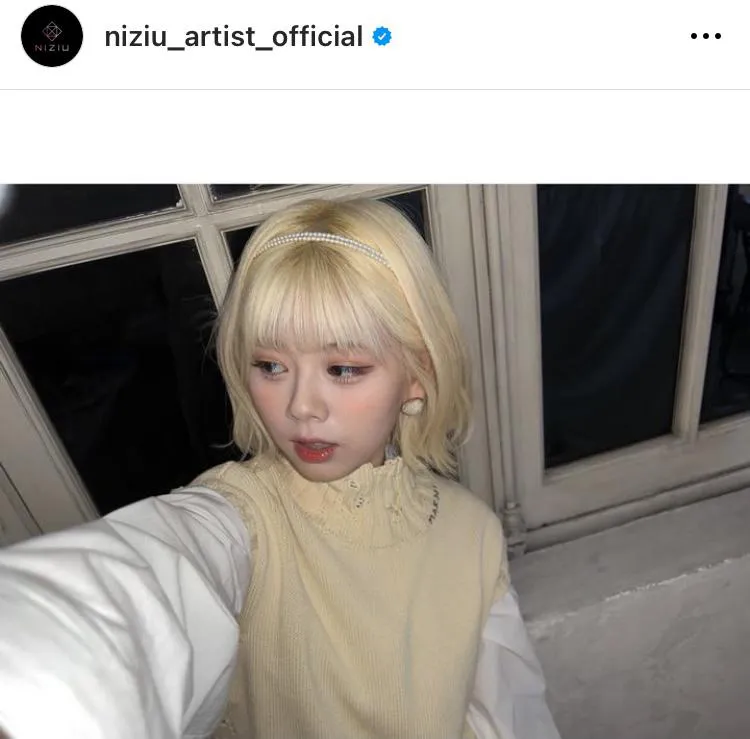   ※NiziU公式Instagram(niziu_artist_official)より