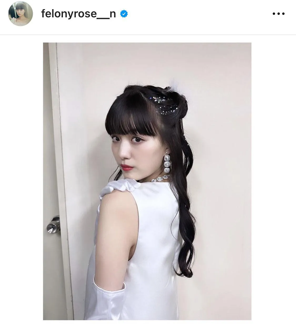 IM※画像は鶴嶋乃愛オフィシャルInstagram(felonyrose__n)より