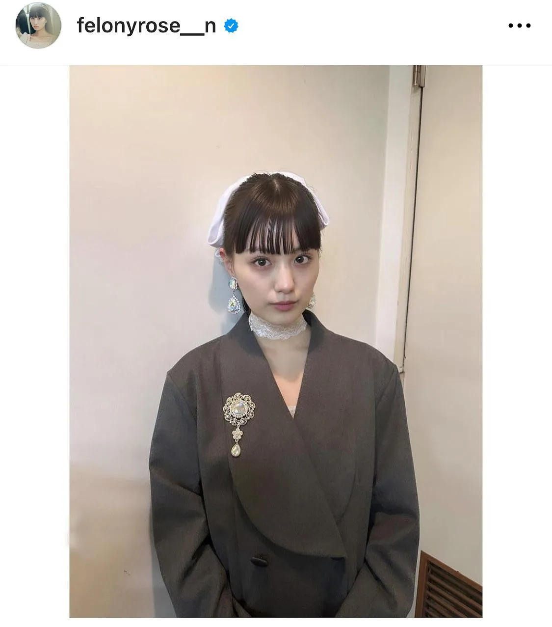 ※画像は鶴嶋乃愛オフィシャルInstagram(felonyrose__n)より