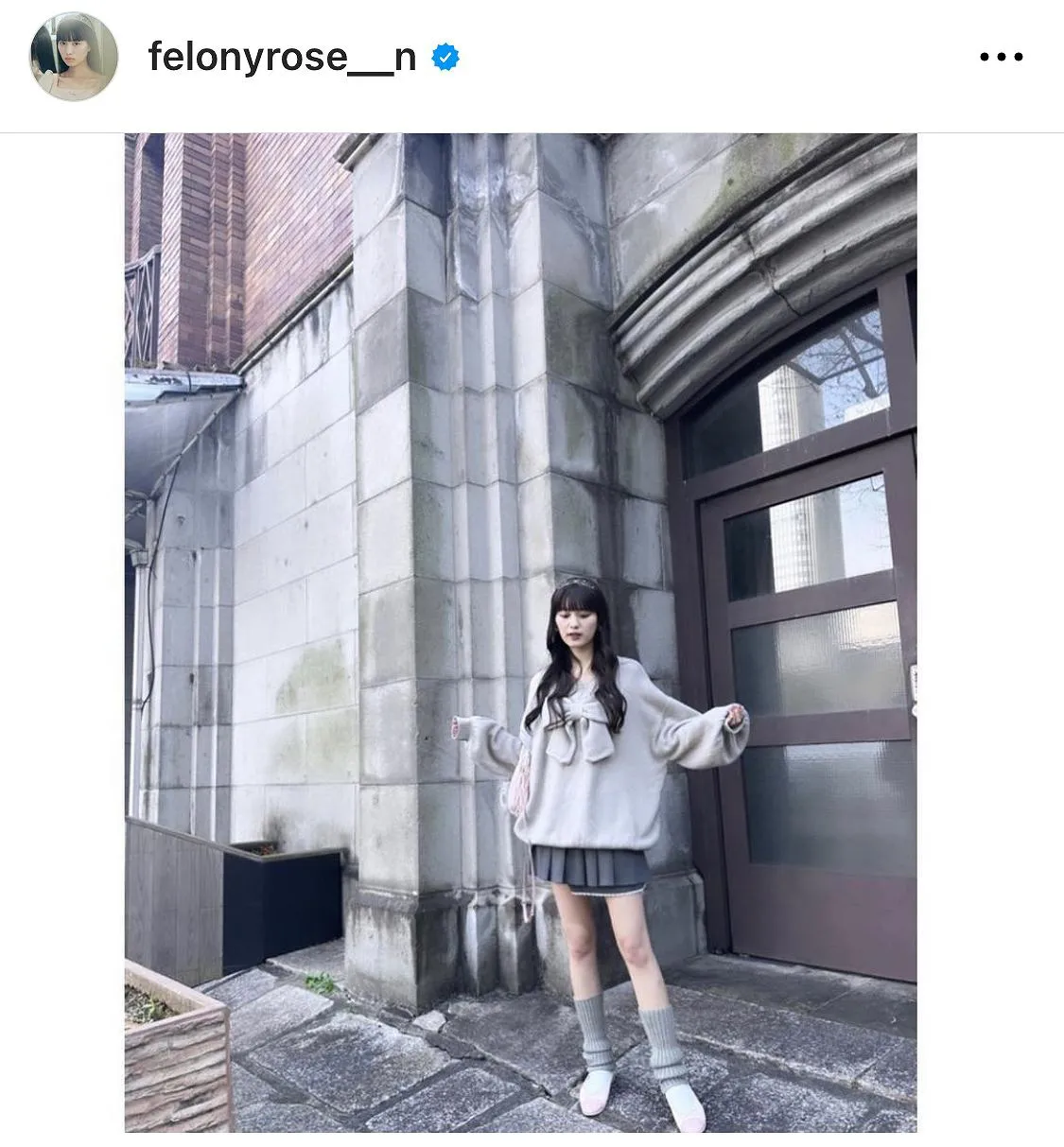 ※画像は鶴嶋乃愛オフィシャルInstagram(felonyrose__n)より