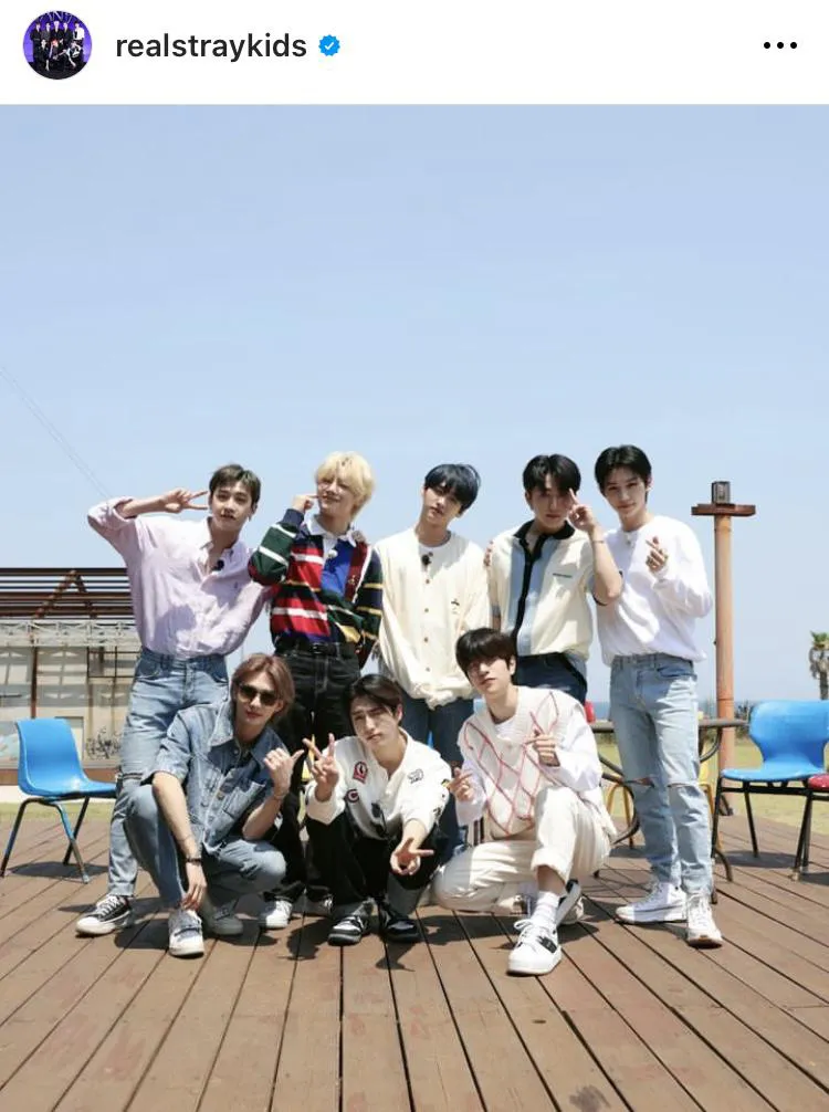  ※Stray Kids公式Instagram(realstraykids)より