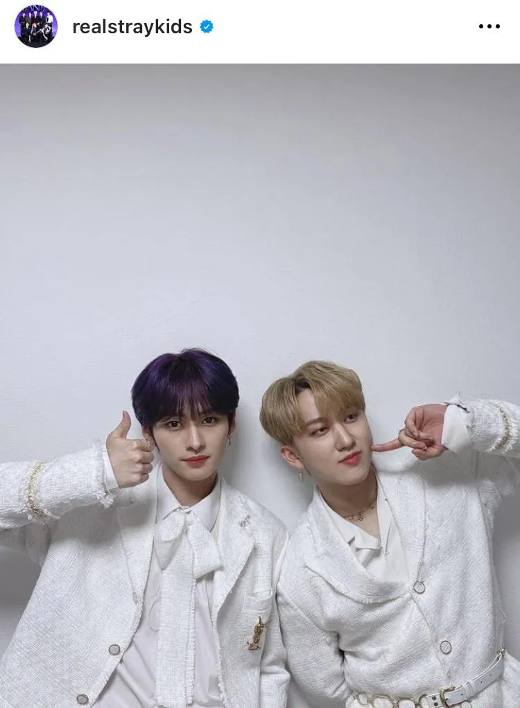  ※Stray Kids公式Instagram(realstraykids)より