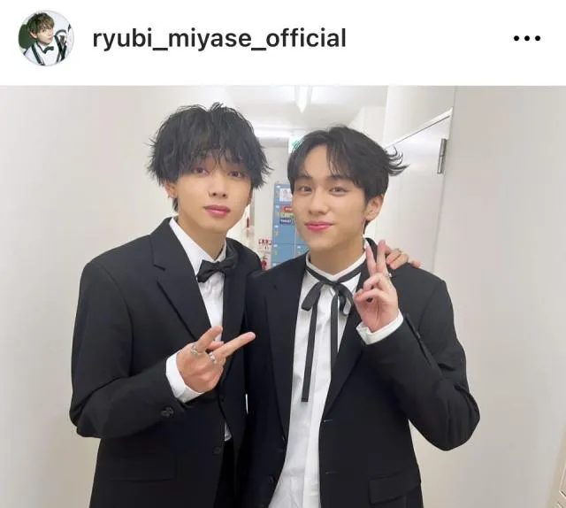 ※画像は宮世琉弥Instagram (ryubi_miyase_official)より