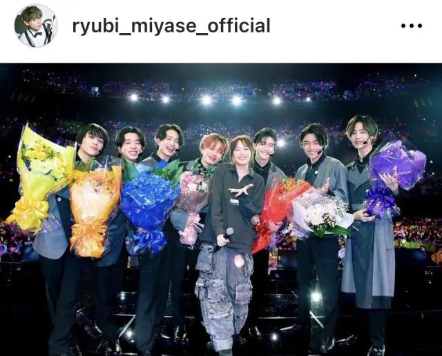 ※画像は宮世琉弥Instagram (ryubi_miyase_official)より