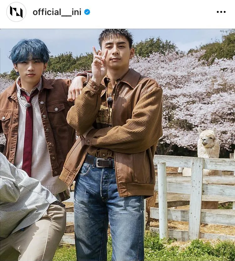 ※画像はINI公式Instagram(official__ini)より