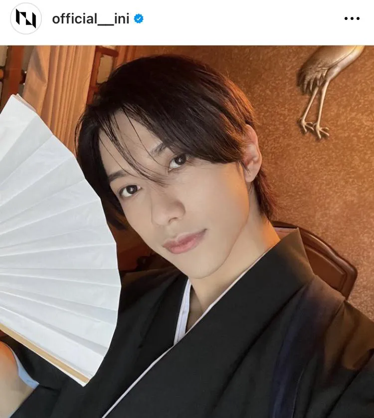  ※画像はINI公式Instagram(official__ini)より