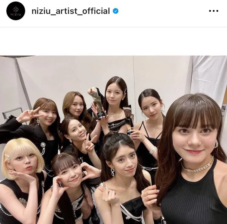  ※NiziU公式Instagram(niziu_artist_official)より