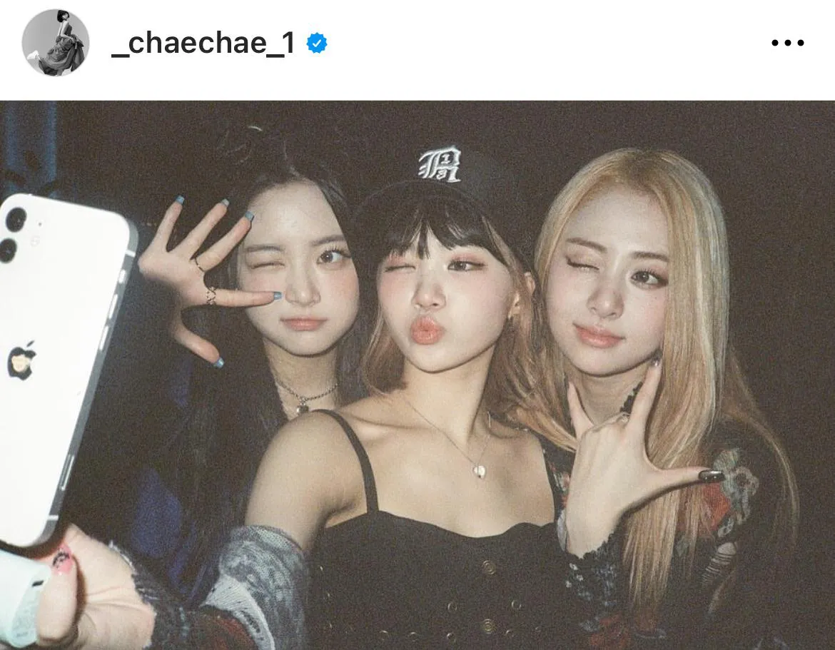 チェウォン公式Instagram(_chaechae_1)より