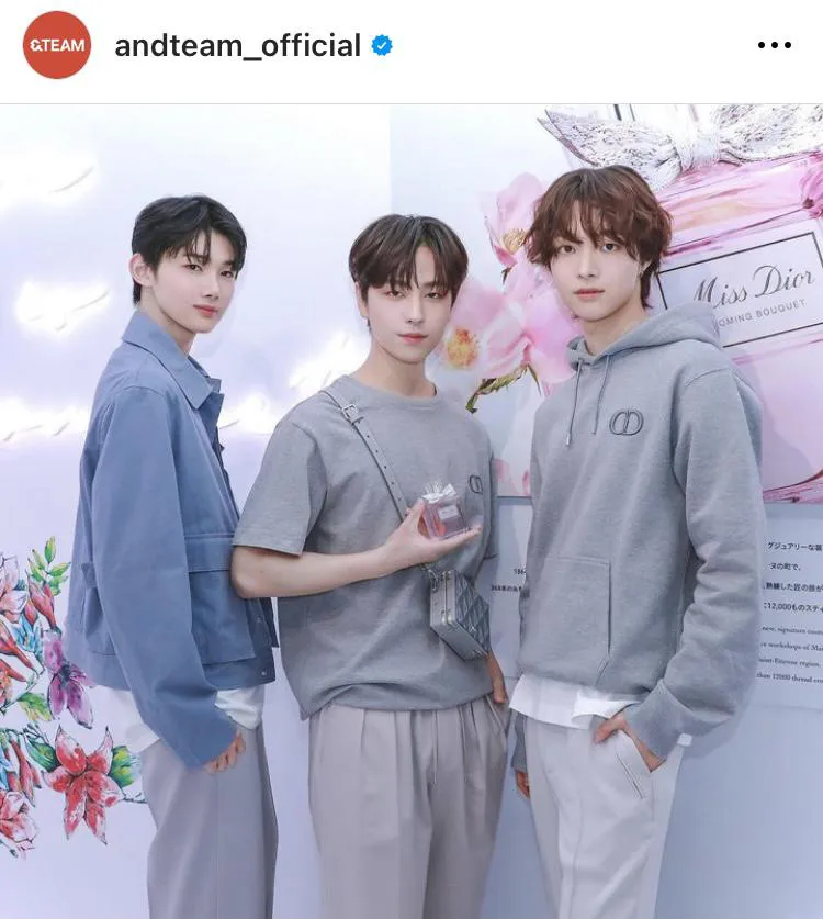  ※＆TEAM Official Instagram(andteam_official)より