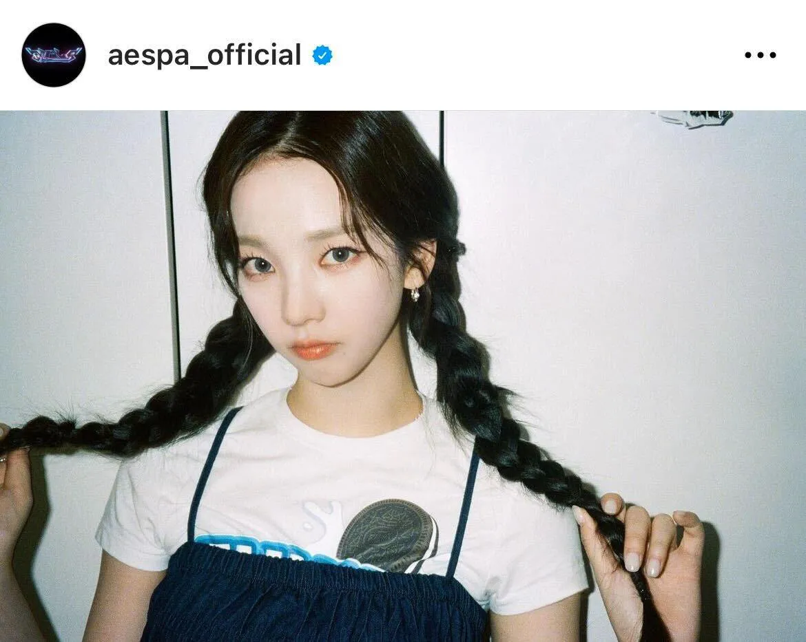 ※aespa公式Instagram(aespa_official)より