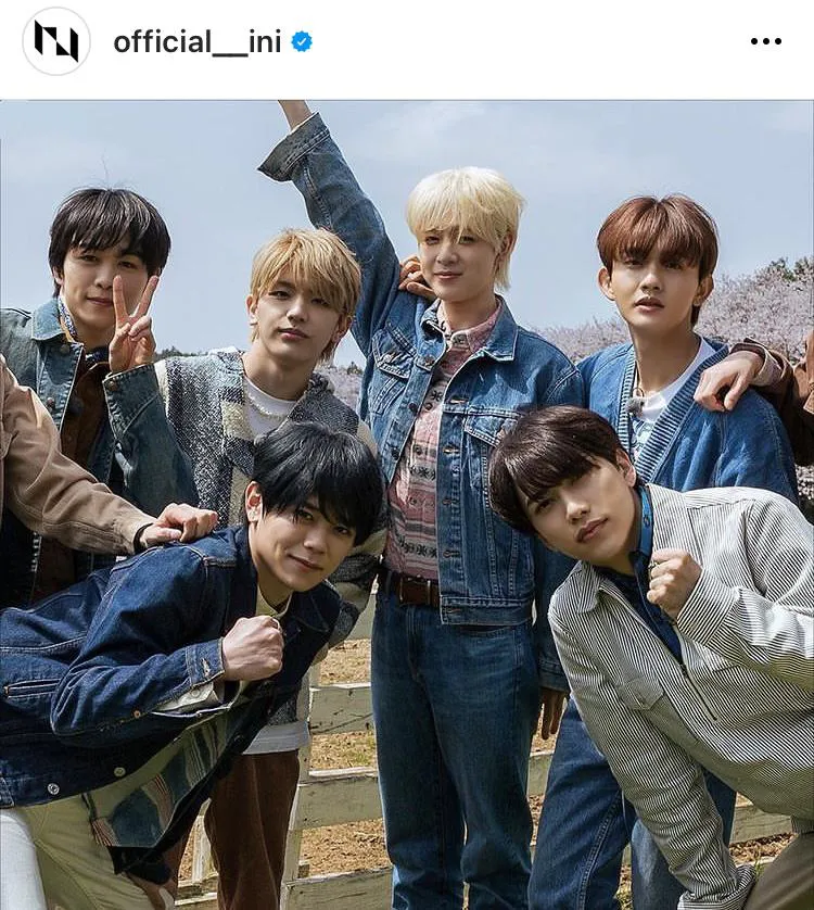 ※画像はINI公式Instagram(official__ini)より